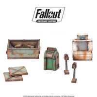 Fallout Wasteland Warfare - Boston Street Scatter - Tereny