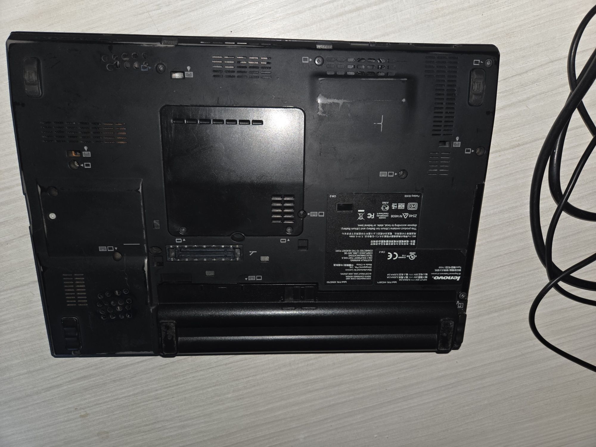 Thinkpad x201 Lenovo, б/у ноутбук, вживаний ноут