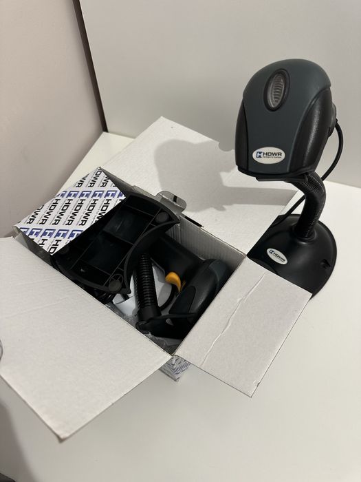 Skaner kodów kreskowych magazynowy HD29A HDWR czytnik kodów podstawka