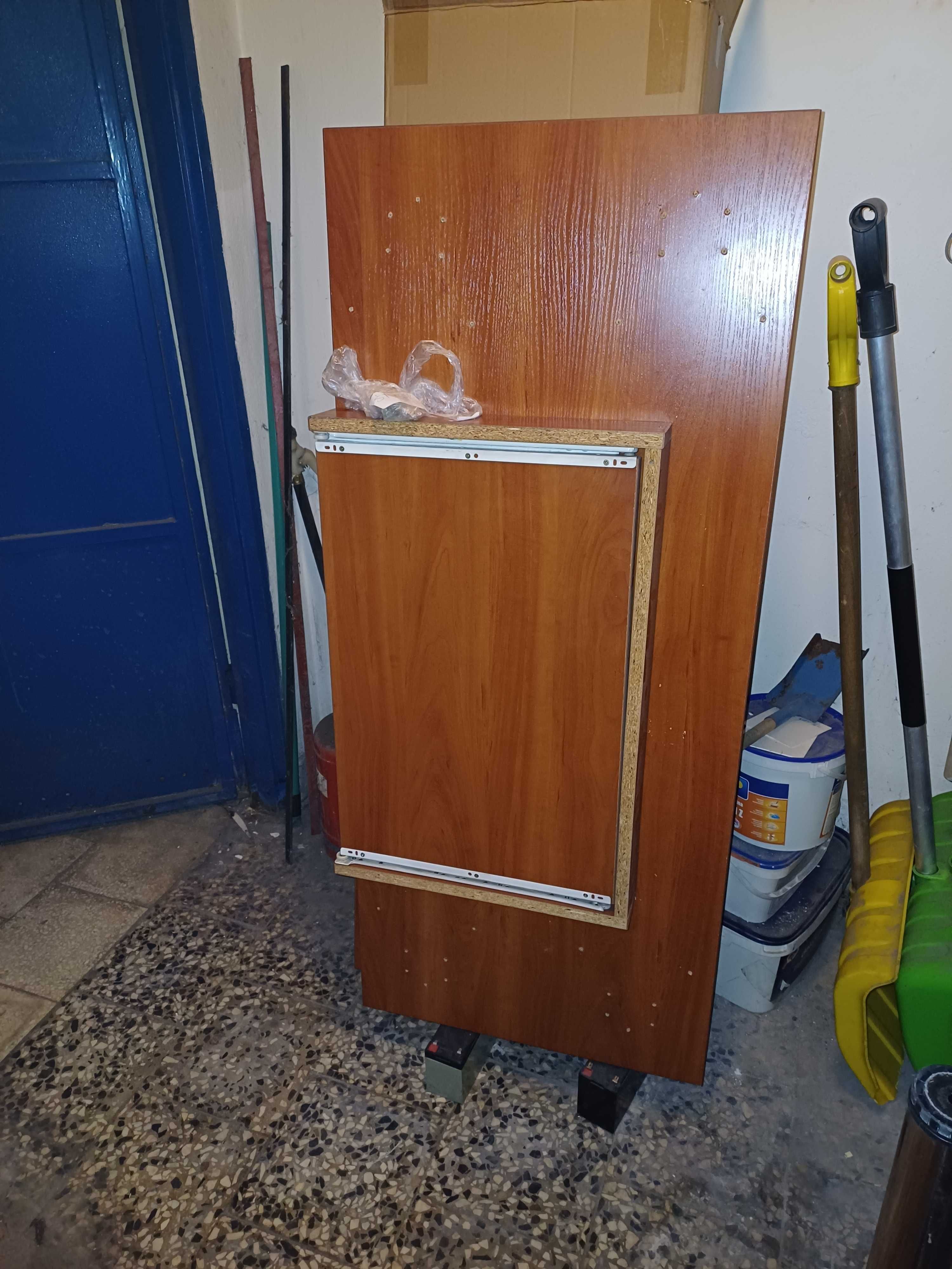 Stolik Biurko komputerowe z wysuwaną szufladą na klawiaturę 130x 55x74