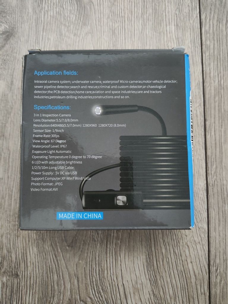 5m kamera endoskopowa na USB C / A /micro do telefonu / komputera