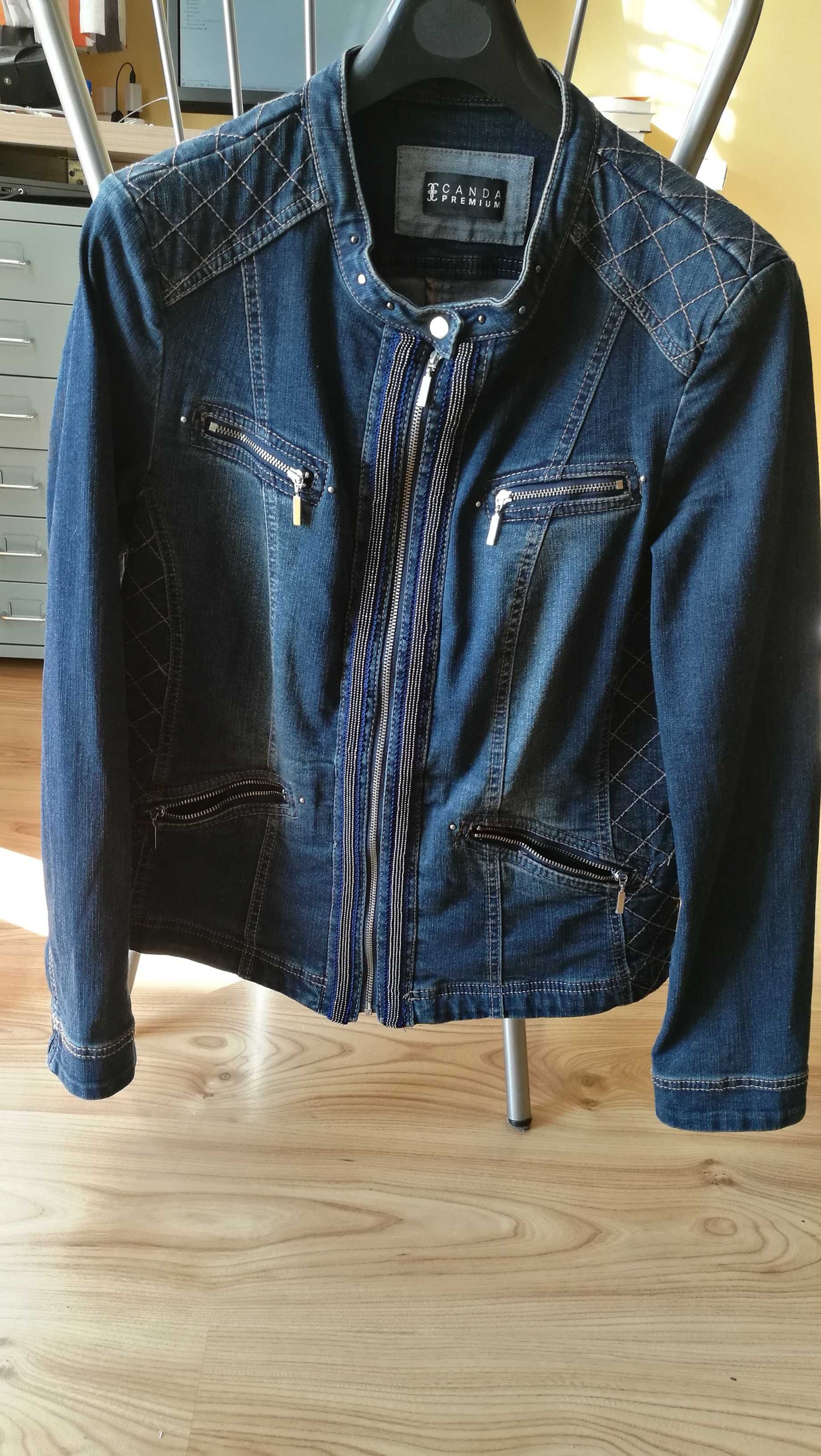 żakiet kurtka dżinsowa r. 40 C&A