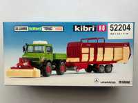 KIBRI 52204 MB Unimog Krone c/Cortador e Vagão Forrageiro, Ref.  A011