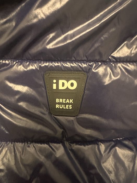 Dwustronna kurtka zimowa dla chłopca r.122