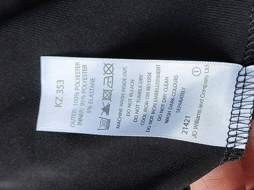 Sukienka koktajlowa luźna wesele impreza plussize rozmiar 52 6 xl