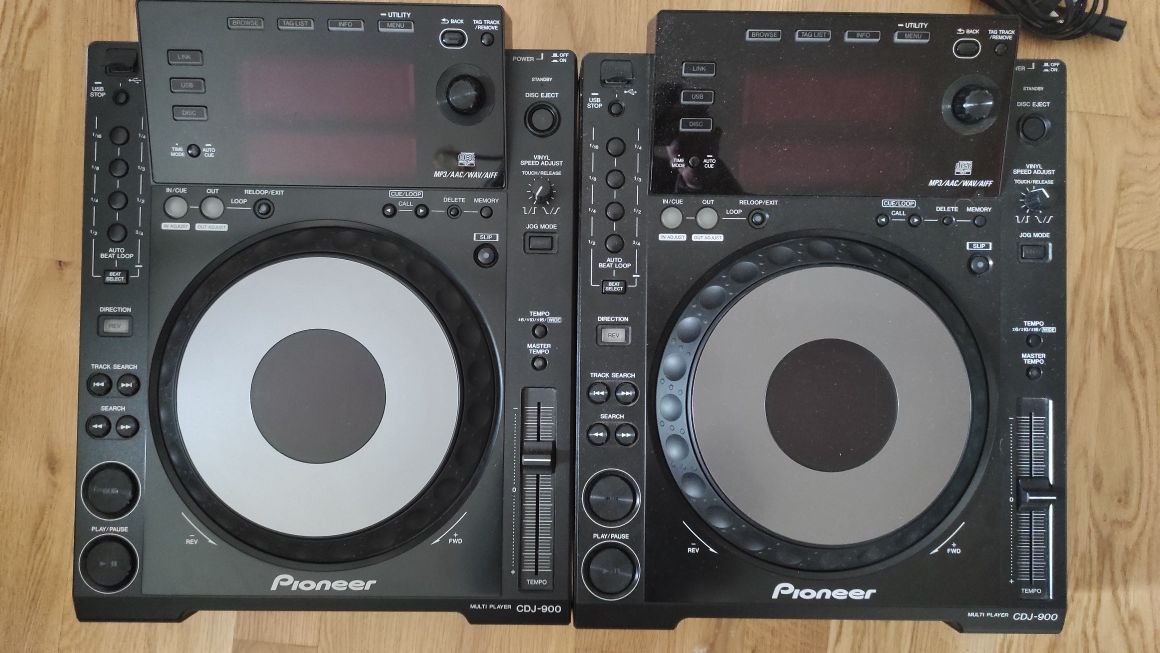 Dwa Pioneer cdj 900, nie Nexus, nie nxs2