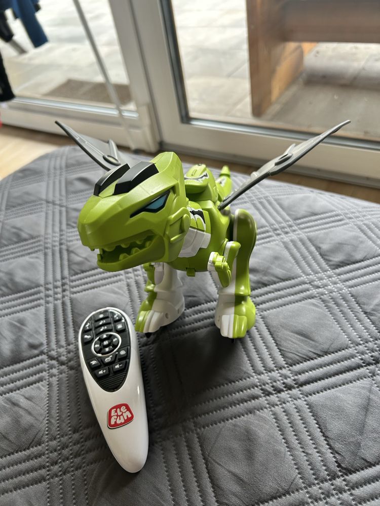 Interaktywny dinozaur Elefun, z funkcją programowania, 47 cm