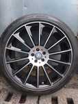 Felga Mercedes 9x22 ET37  5x112 GMP Stellar Black Diamond