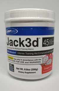 WYPRZEDAŻ Przedtreningówka Jack3d Jacked 250g (dragon fruit)