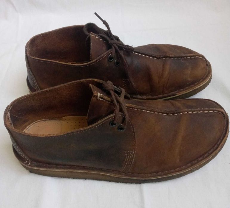 Мужские туфли ботинки clarks замшевые мужские стелька 26 см 40 размер