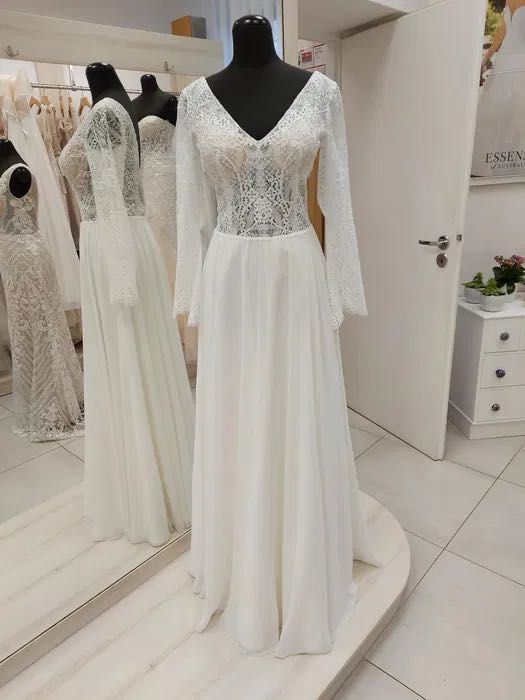 Wyjątkowa suknia ślubna w kolorze białym. Nowa, elegancka i piękna.