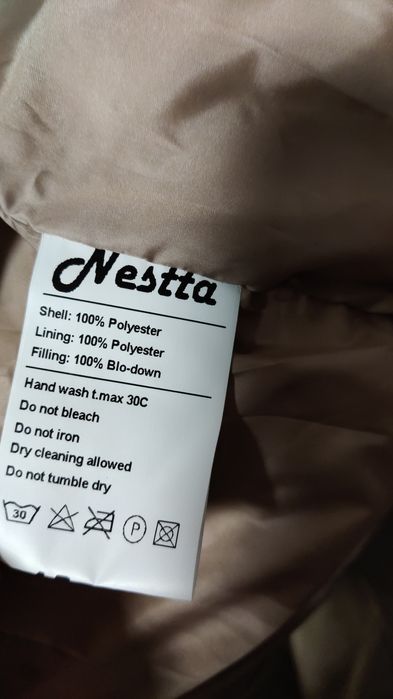 Куртка пальто пуховик зимова 116,122,,134на дівчинку Nestta 116-134