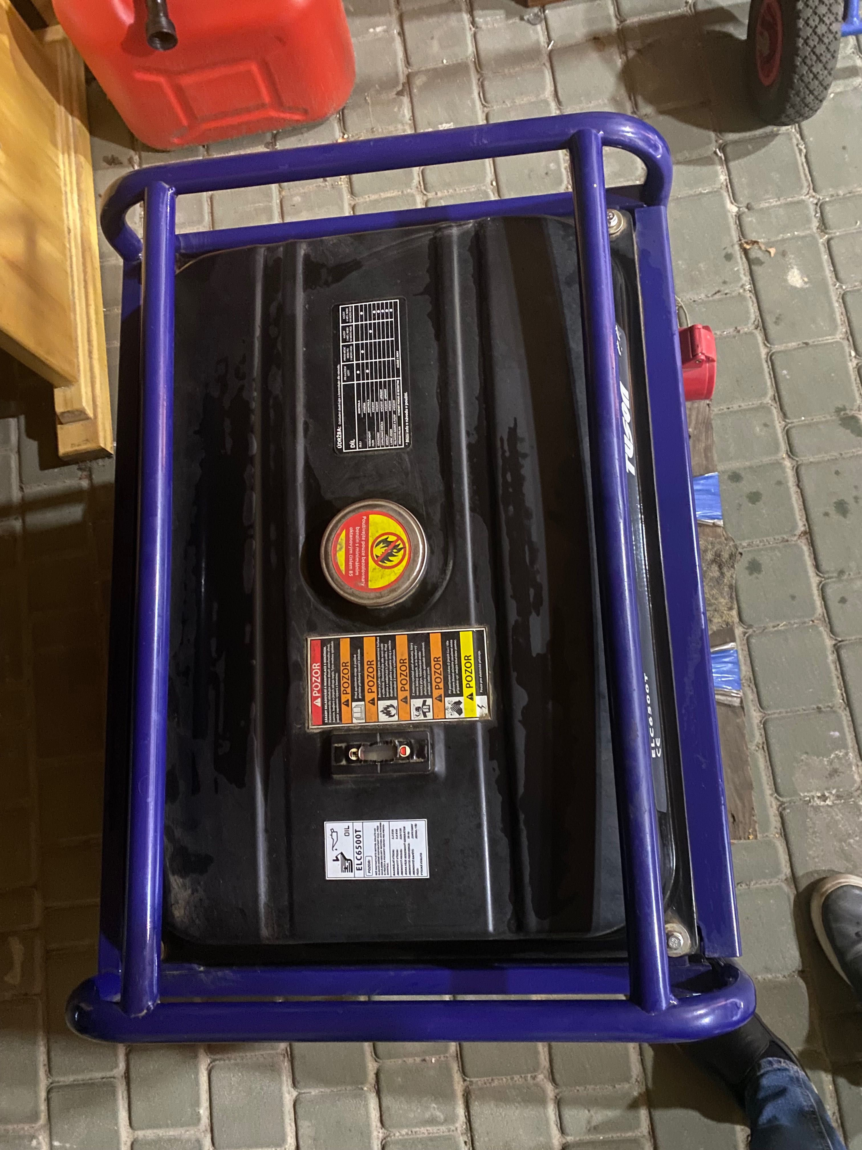 Генератор TUSON ELC 6500t, 5,5 кВт, 3 фазы