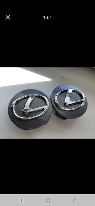 Dekielki Lexus 62mm lexsus kapsle do felg