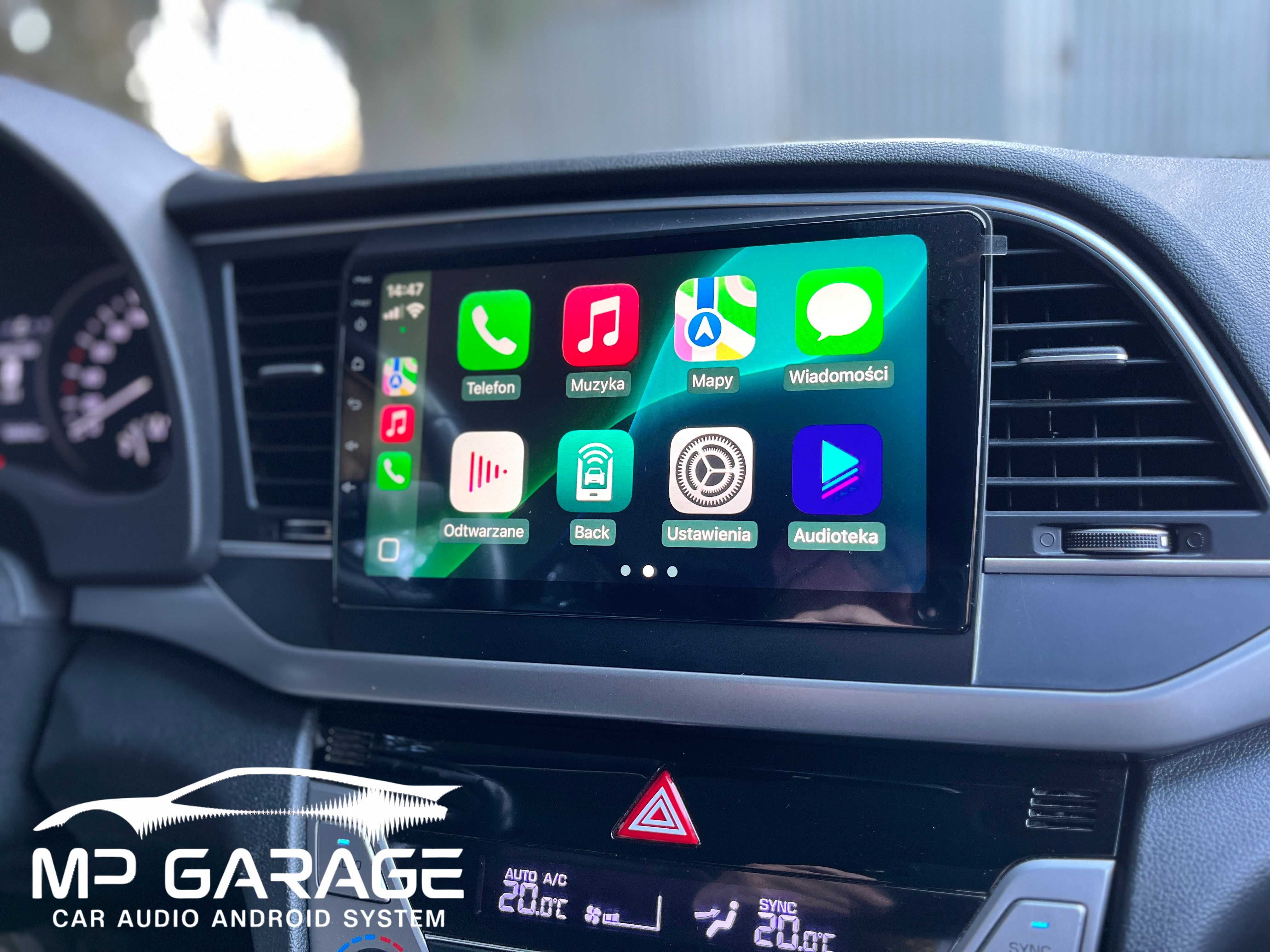 Radio Android Hyundai Elantra 2016_2018 CarPlay/AndroidAuto 4G Montaż