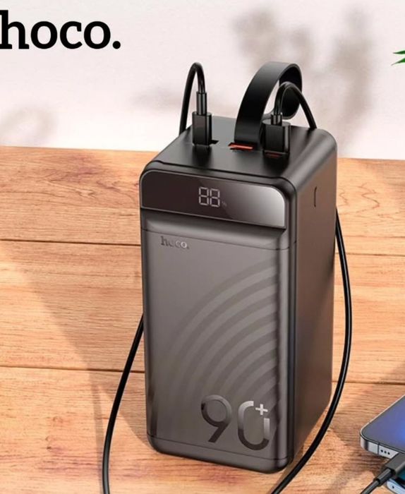 Повербанк hoco 90000mAh(22.5w) быстрая зарядка.Оригинал