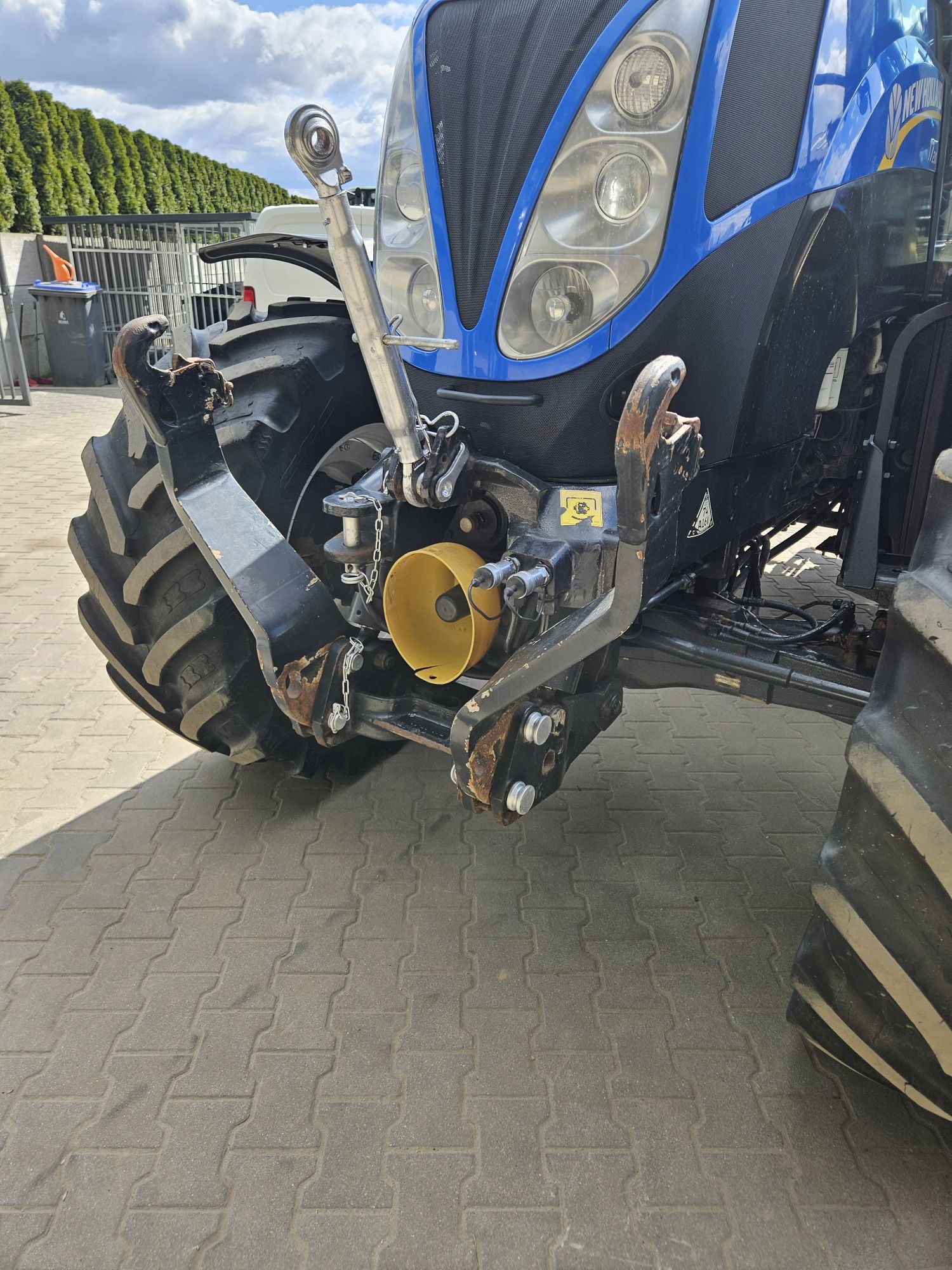Piękny New Holland T7.210 Full Opcja Wom Pneumatyka 14Rok