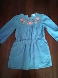 Vestido ganga 2/3 anos