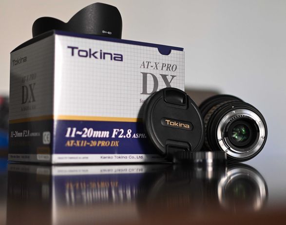 Objetiva Tokina 11-20 DX para Nikon- Como nova!