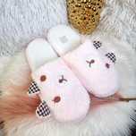Kapcie domowe damskie slippers pudrowy róż 40-41