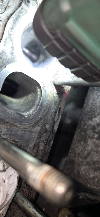 Czyszczenie dolotu łupinami orzecha "orzechowenie" dekarbonizacja