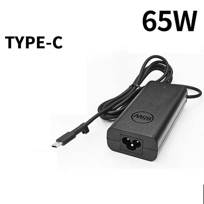 Блок живлення Dell HP Lenovo Type-C 65W 20V 3.25A, новий адаптер USB-C