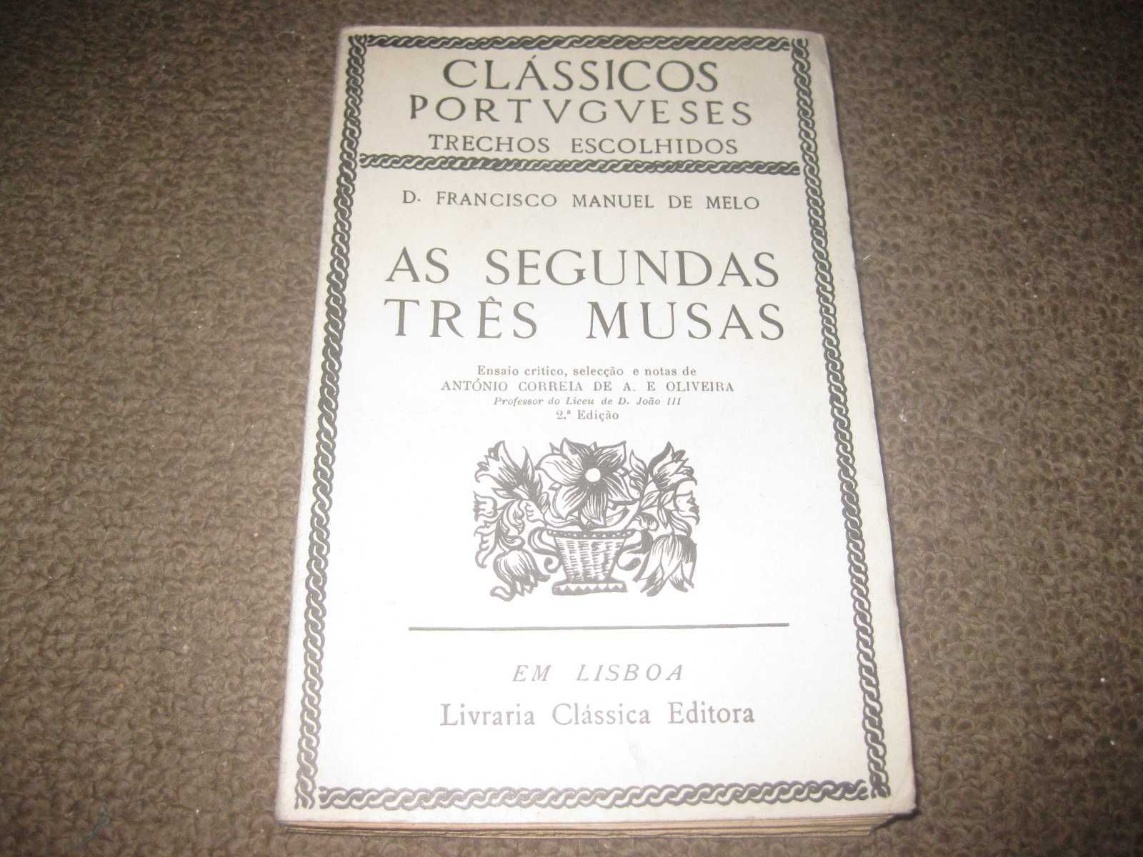 Livro "As Segundas Três Musas" de D. Francisco Melo