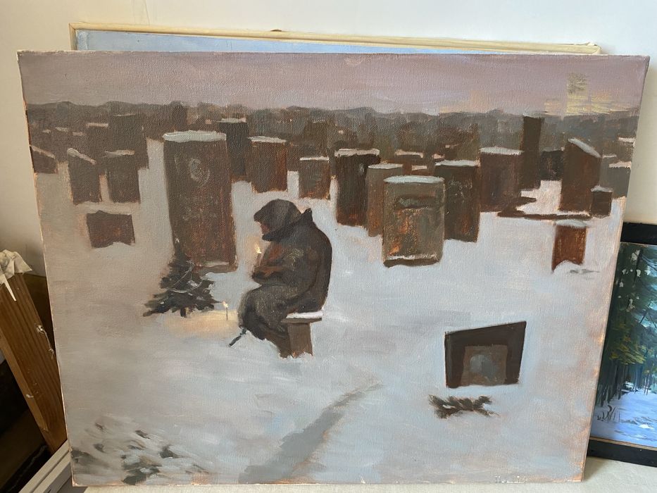 Картина маслом на холсте