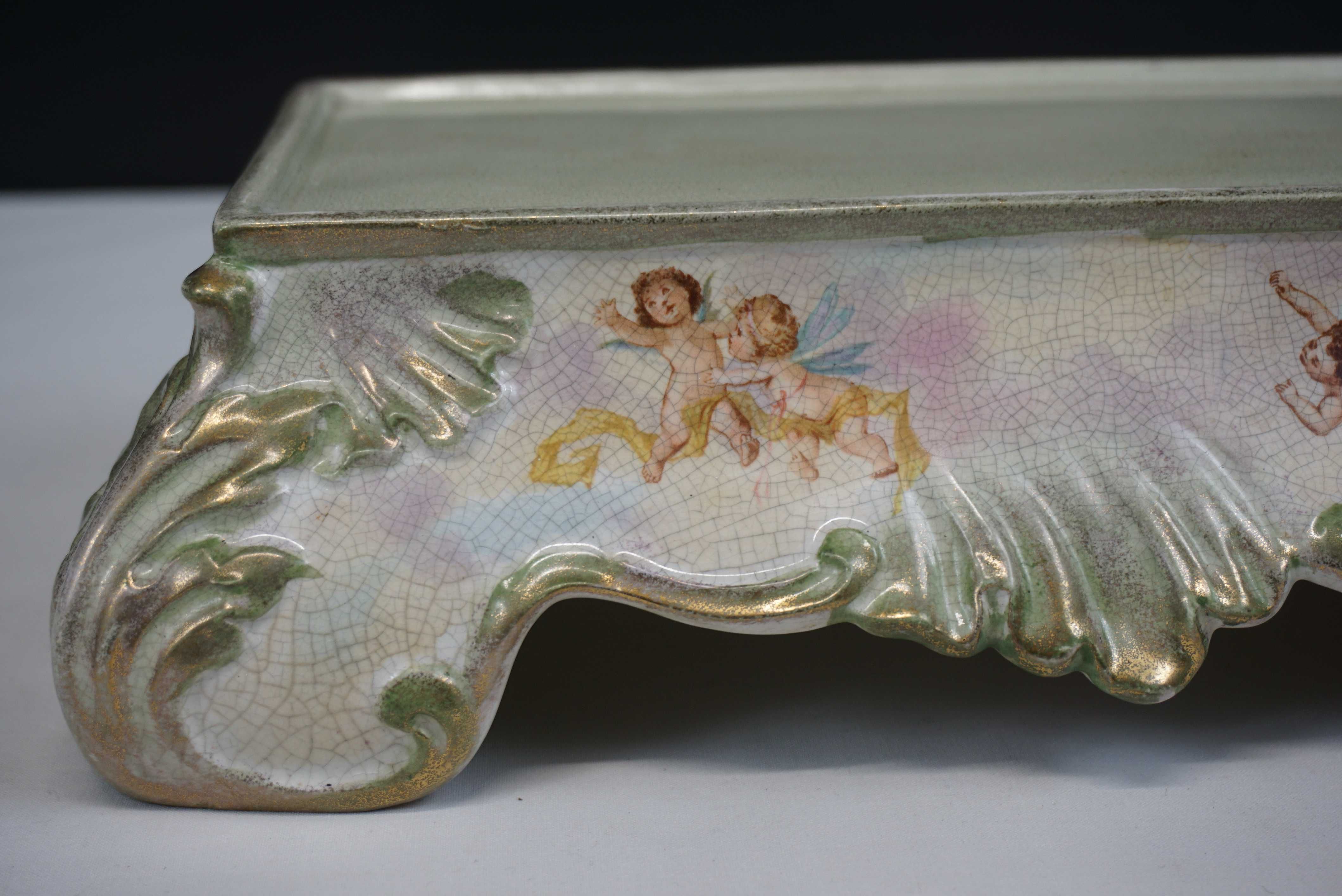 Empire Porcelain Stoke On Trend cokół podstawa anioł putto