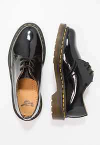 Buty oksfordy dr Martens czarne lakierowane 43 43