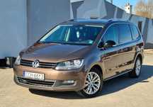 Volkswagen Sharan 2,0 TDI CR 140KM Klimatronic Webasto Navi