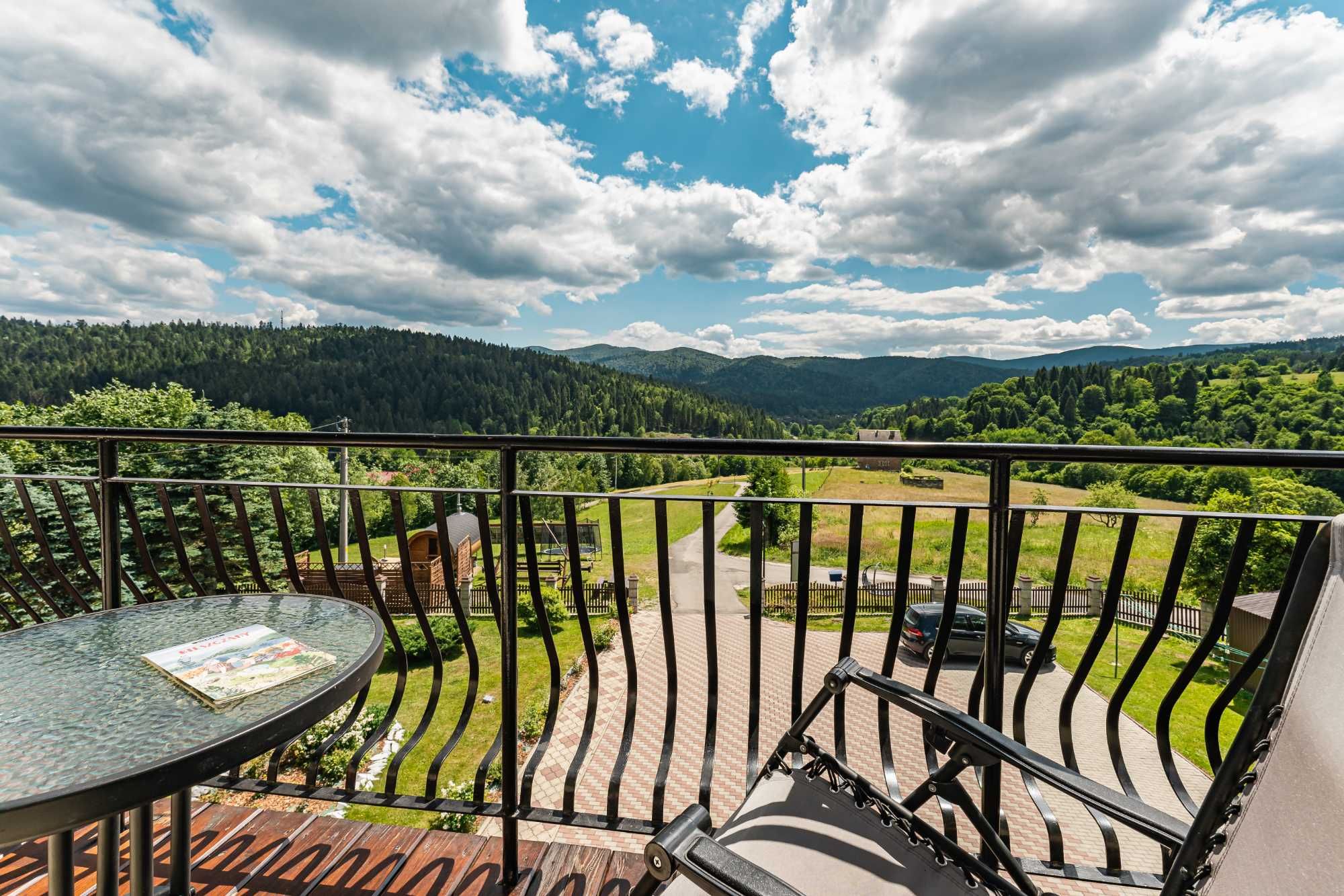 Bieszczady noclegi Pod Horodkiem Spa jacuzzi sauna apartamenty