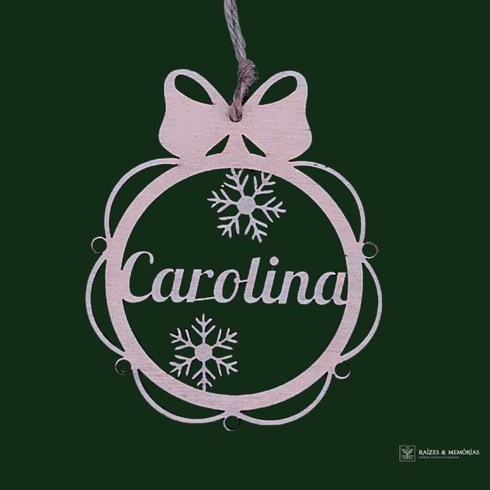 Bolas de Natal Personalizadas