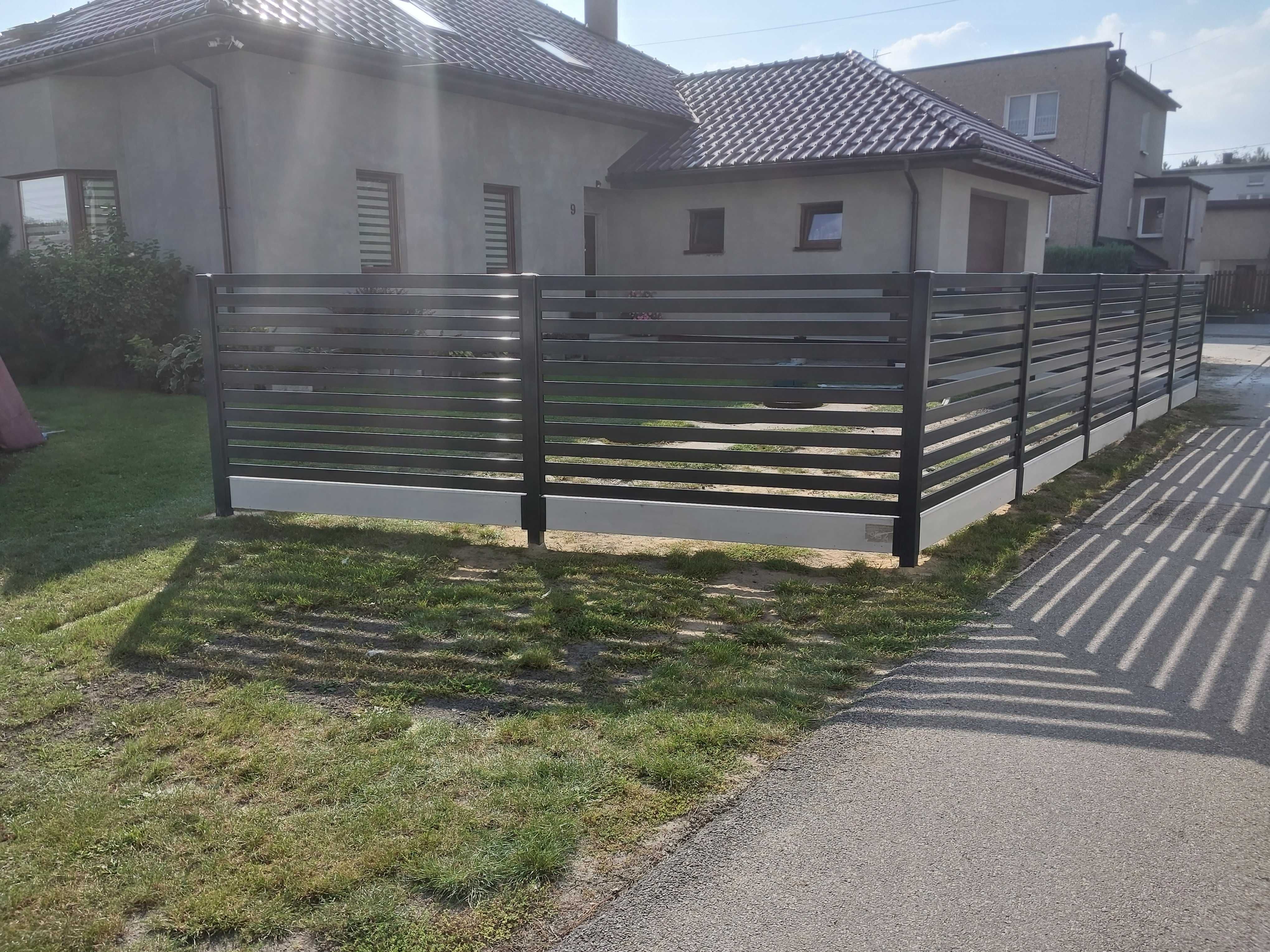 OGRODZENIE PANELOWE SLUPEK Słupki podmurówka Panele transpor PRODUCENT
