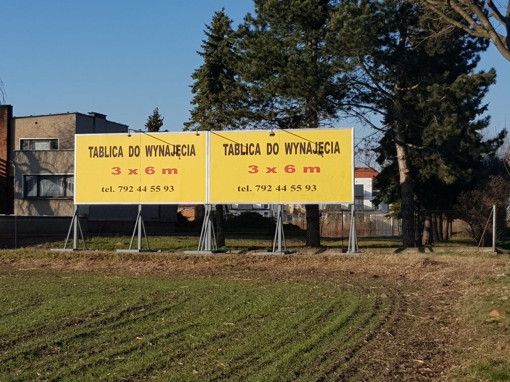 Tablica reklama billbord do wynajecia Bielany Wroclawskie Wroclaw