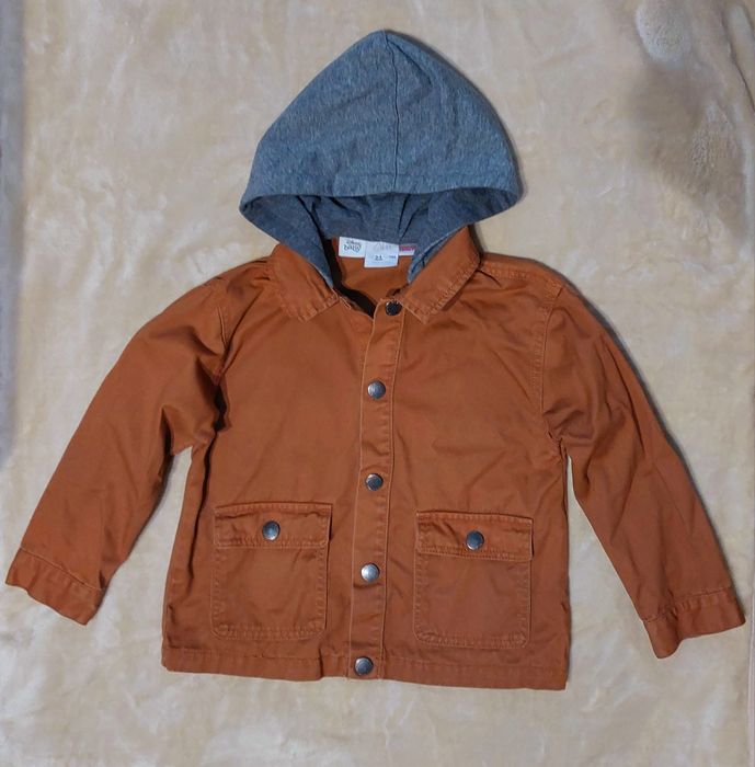 Рубашка котоновая джинсовая Zara Disney Mickey H&M