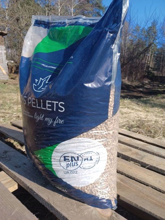 Pellet Lets PELET Drzewny z CERTYFIKATEM - prawie tona ! 18 MJ !