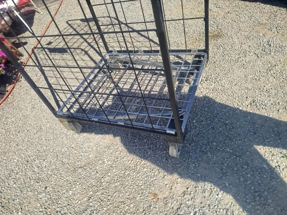 Wózek transportowy kurierski  giterbox gitterbox stojak na drzewo