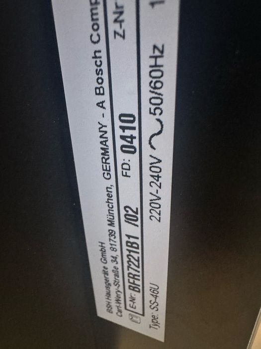 BOSCH BFR7221B1 kuchenka mikrofalowa do zabudowy NOWA