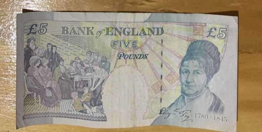 Продам банкноты Великобританя 5, 20