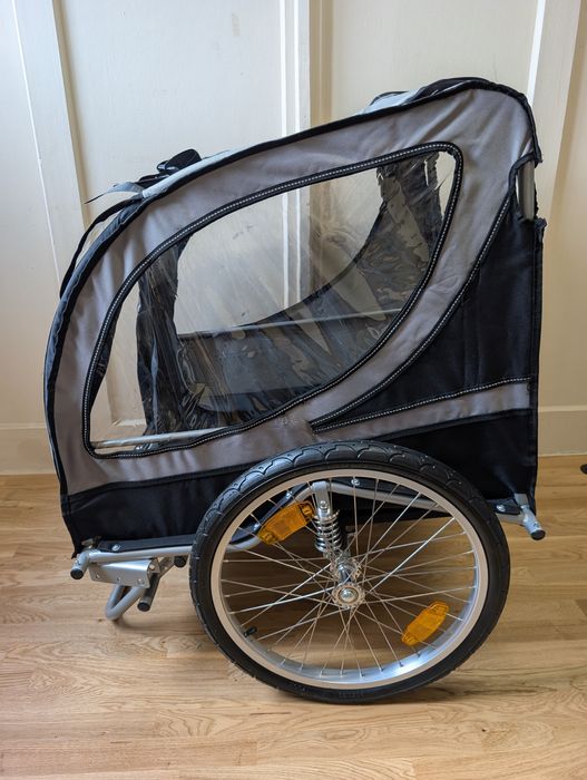 Karlie Przyczepka Rowerowa dla Psa 148x90x88cm do 50kg DUŻA SOLIDNA