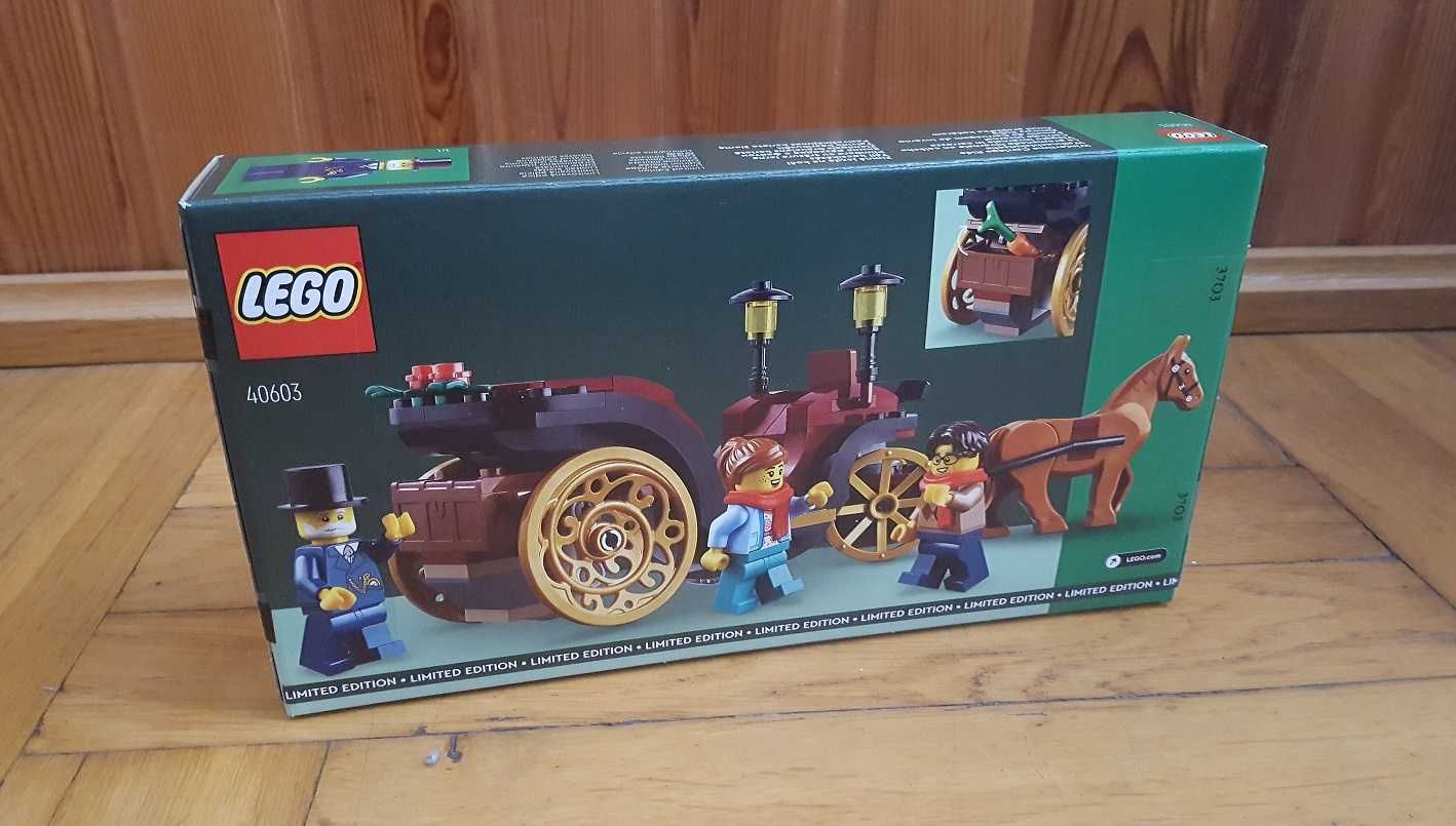 LEGO 40603 Zimowy kulig Sanie NOWE Święta