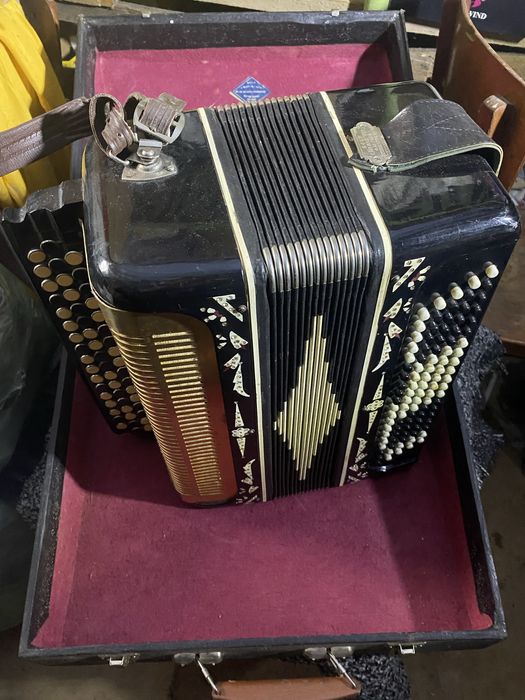 Рабочий баян в чемодане