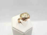 Elegancki złoty pierścionek 4,18g 585 14K R. 23