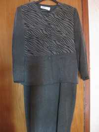 Продам женский костюм тройка (платье +жакет/пиджак+шарф)
