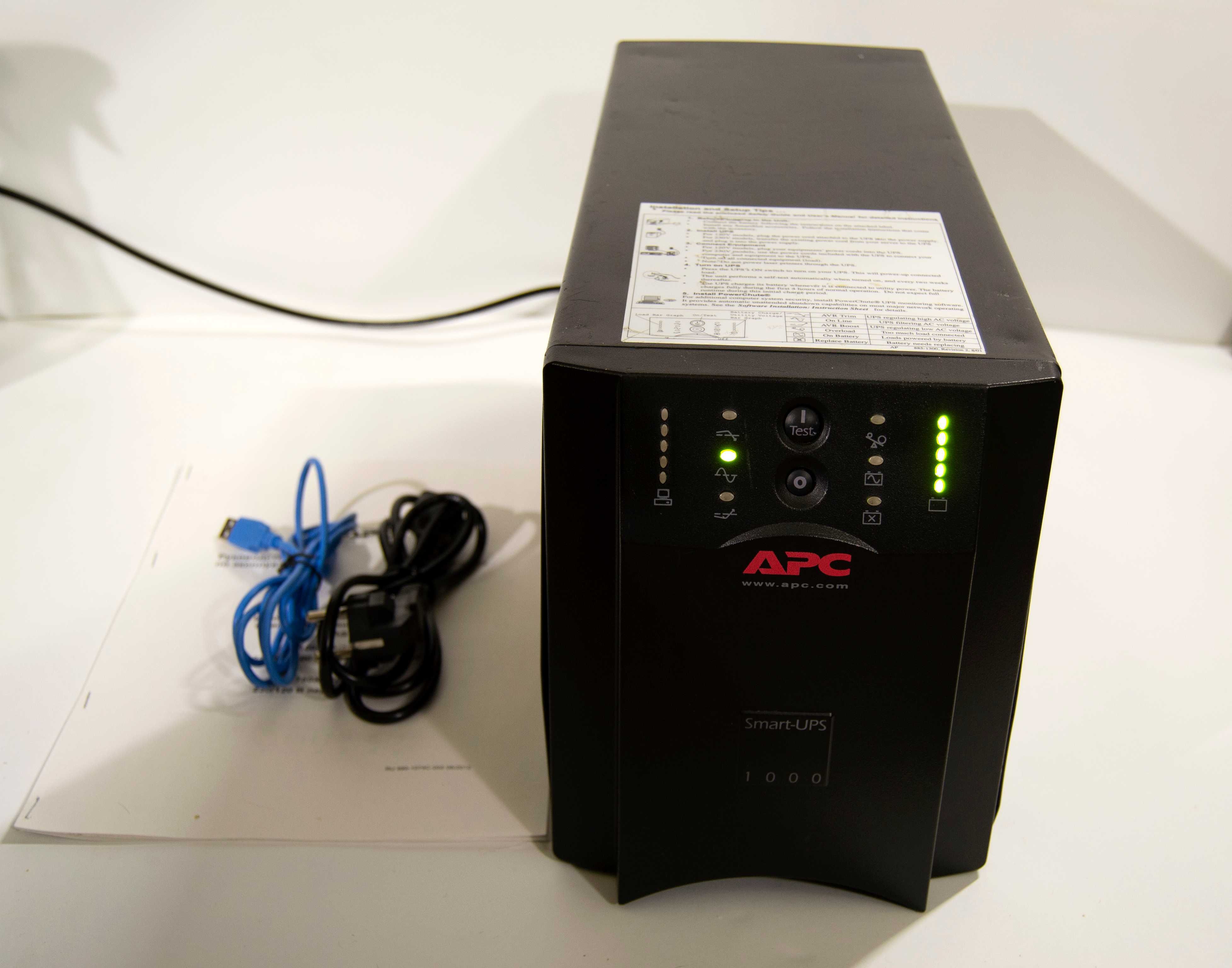 Продам ИБП APC Smart-UPS SUA1000i (1000ВА/670Вт, чистый синус)