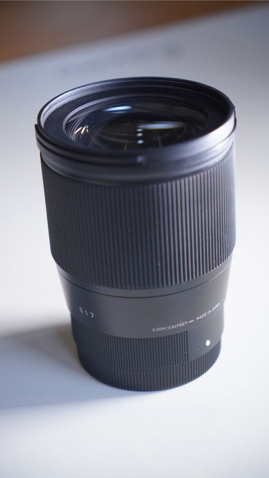 Sigma 16mm f/1.4 DC DN Sony E