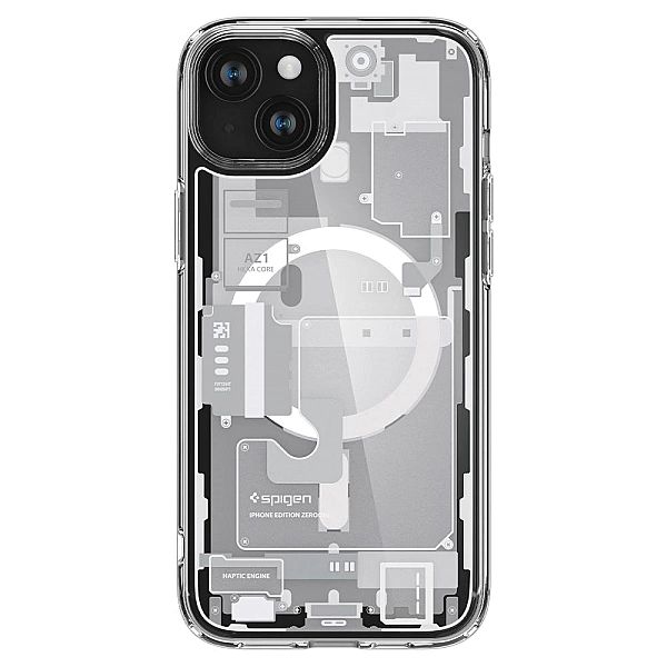 Spigen Ultra Hybrid Mag Magsafe Iphone 15 Plus Zero One White