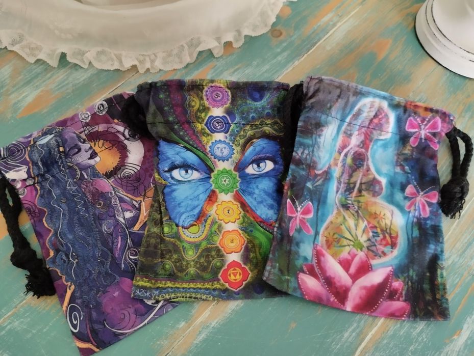 Мешочек для хранения карт Таро рун