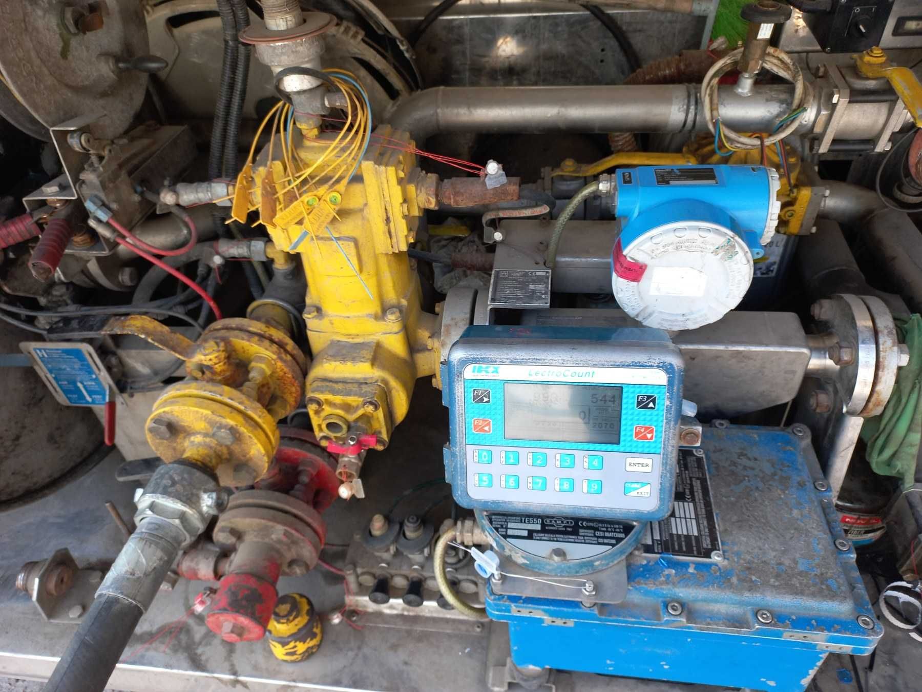 Автоцистерна LPG витратомір Endress Hauser